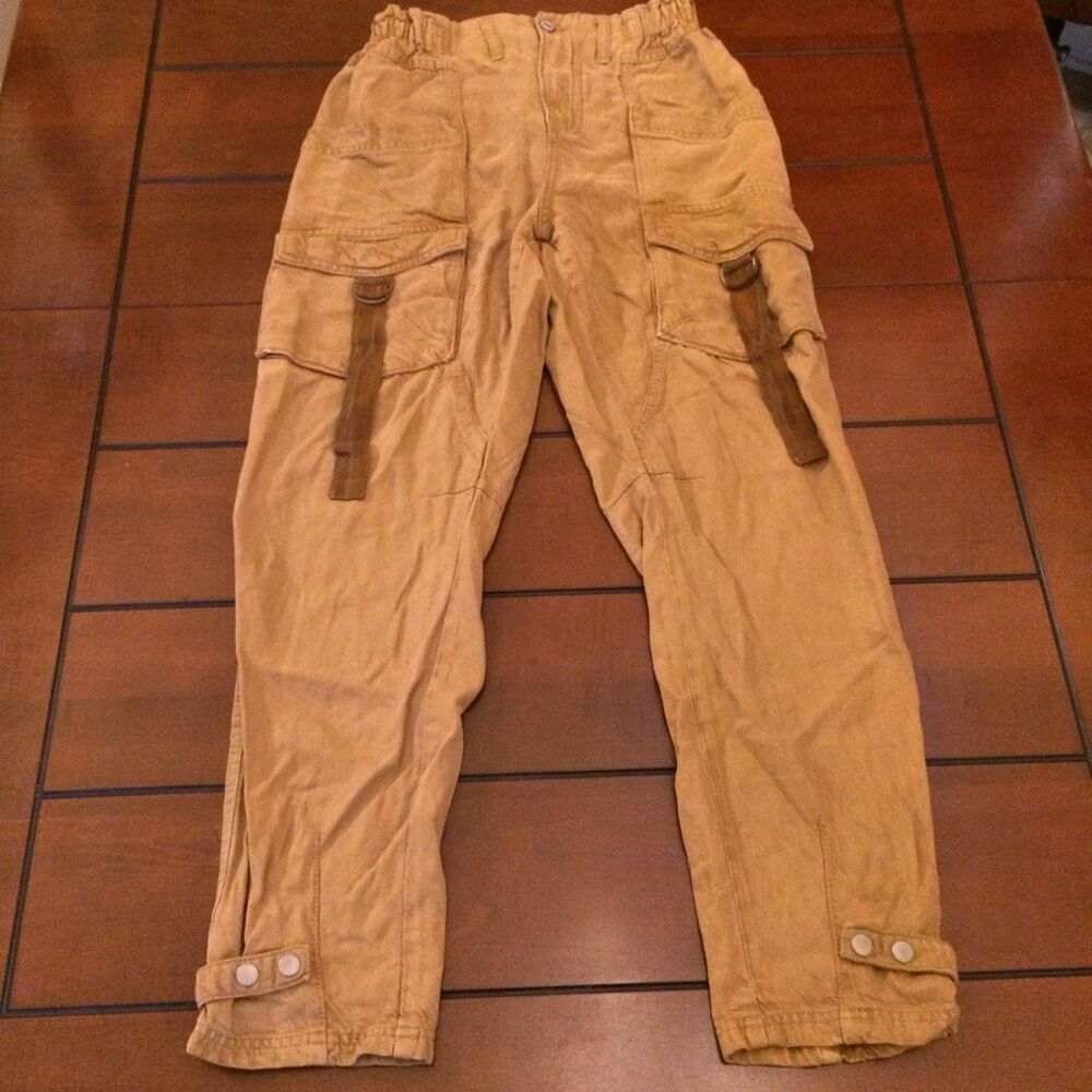 We the free tan cargo pants xs Y2K grunge